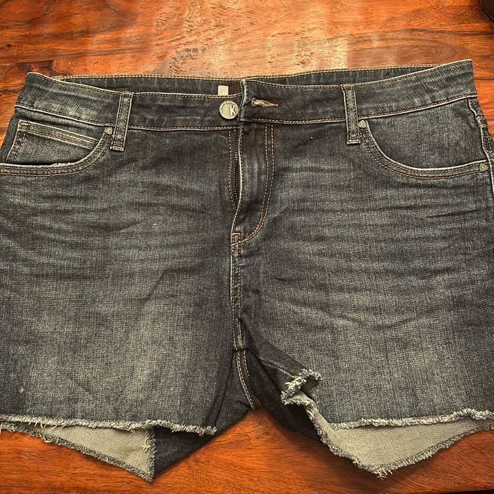 Kut from the Kloth Gidget fray shorts